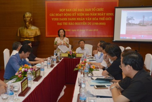 Đẩy mạnh tuyên truyền Kỷ niệm 250 năm ngày sinh đại thi hào Nguyễn Du - ảnh 4