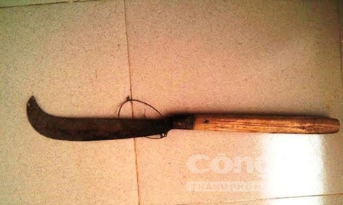 Bị chồng cưỡng bức, vợ cung dao chém 4 nhát - ảnh 1