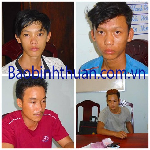 Bắt gọn nhóm thanh niên cướp, cưỡng đoạt thai phụ tại La Gi - ảnh 1