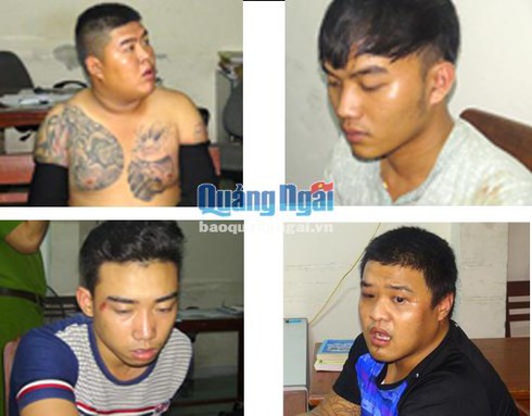 TP. Quảng Ngãi: Truy bắt 2 băng nhóm sử dụng