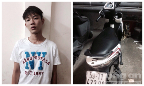 Hình sự truy đuổi cướp giật làm náo loạn khu chung cư - ảnh 1