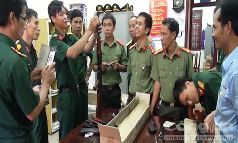 Thông tin về vụ phát hiện xe khách vận chuyển vũ khí quân dụng - ảnh 3