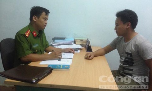 Truy bắt nhanh đối tượng đâm CSGT bị thương tại TP Hòa Bình - ảnh 1