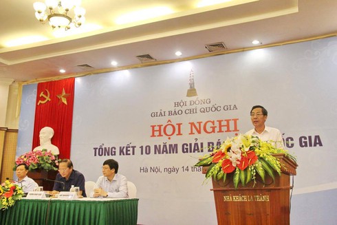 Tổng kết 10 năm Giải Báo chí Quốc gia - ảnh 1