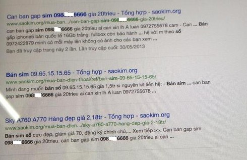 Nửa tỷ đồng một sim “khủng”: Loạn giá, loạn chủ - ảnh 2