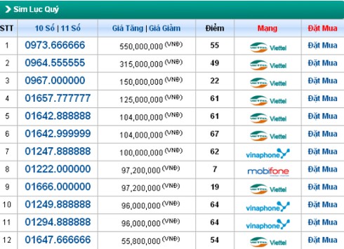 Nửa tỷ đồng một sim “khủng”: Loạn giá, loạn chủ - ảnh 1