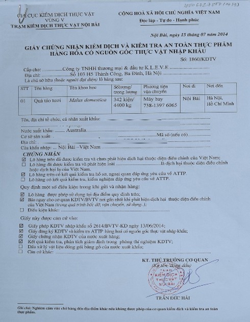 Klever Fruits phản bác tin