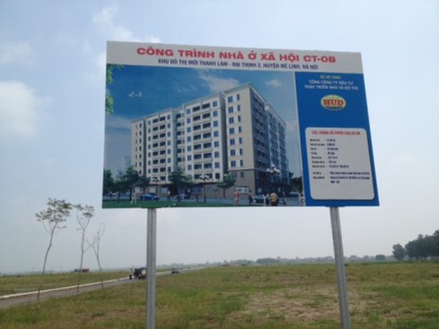 Hà Nội: Lọat dự án nhà ở xã hội tốc độ