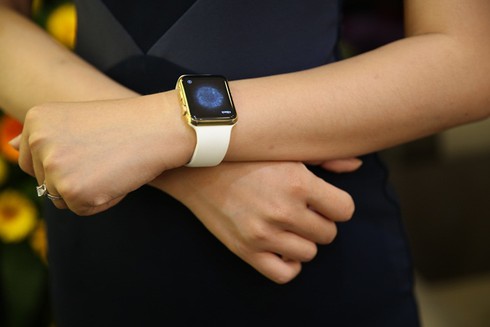Đồng hồ đeo tay Apple Watch mạ vàng đầu tiên ở Việt Nam giá bao nhiêu? - ảnh 4