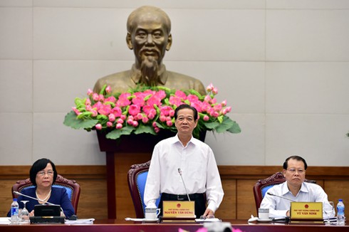 Thủ tướng Nguyễn Tấn Dũng: Tỷ lệ hộ nghèo vẫn còn quá lớn - ảnh 1