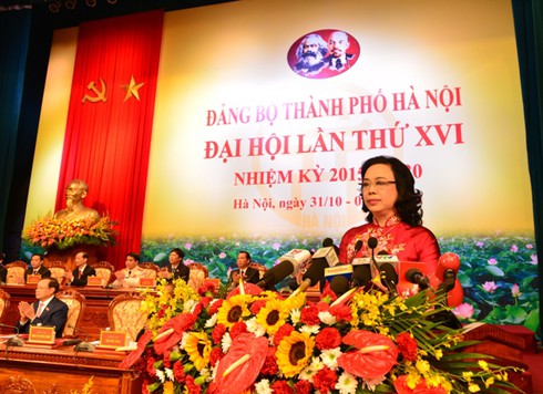 Kết quả bầu Ban Thường vụ Thành ủy Hà Nội nhiệm kỳ 2015-2020 - ảnh 1