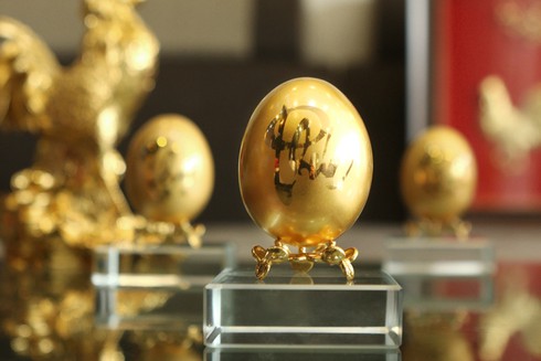 Chiêm ngưỡng bộ trứng vàng 30 lượng của đại gia Quảng Ninh - ảnh 2