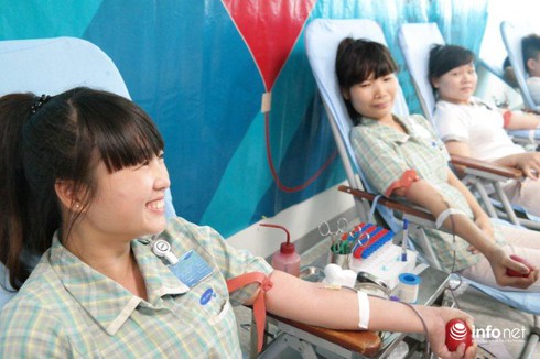 Hơn 10.000 nhân viên Samsung tham gia hiến máu - ảnh 1