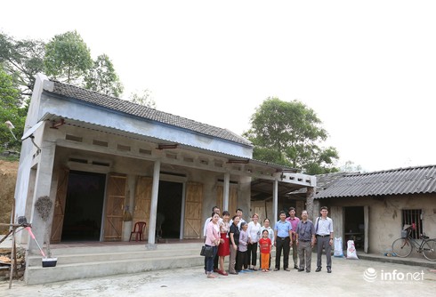 Người nghèo ở Phổ Yên, Thái Nguyên được hỗ trợ sửa, làm nhà mới - ảnh 1