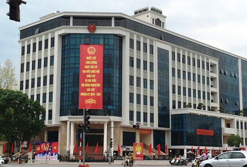 Quận Ba Đình tăng cường tuyên truyền về bầu cử - ảnh 1