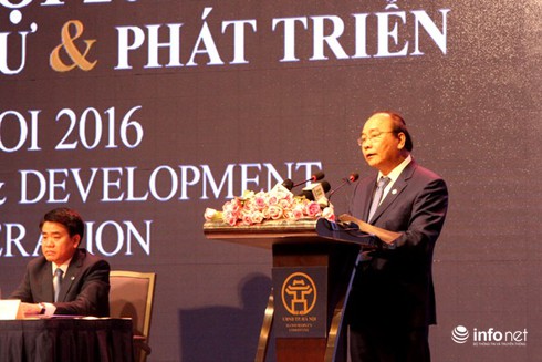 Thủ tướng Nguyễn Xuân Phúc: Hà Nội phải là trung tâm khởi nghiệp, sáng tạo - ảnh 1