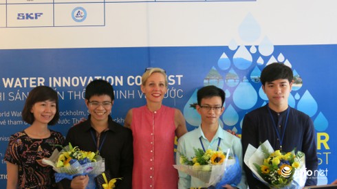 3 chàng sinh viên ẵm chuyến đi Thụy Điển nhờ viết phần mềm phát hiện rò rỉ nước - ảnh 1