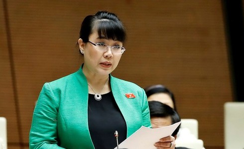 Bãi nhiệm tư cách đại biểu HĐND TP Hà Nội đối với bà Nguyệt Hường - ảnh 1