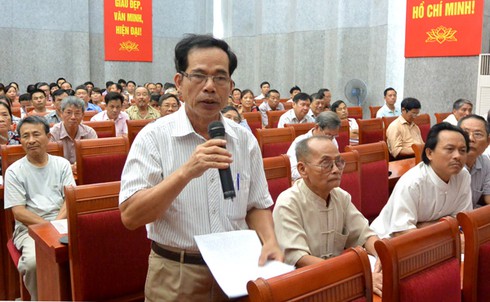 Cử tri Hoàng Mai kiến nghị xử nghiêm dự án của