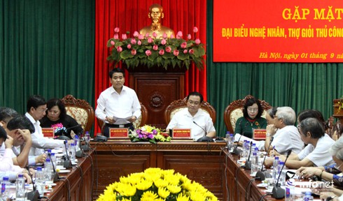 Bí thư Hà Nội: Các khách sạn sẽ trưng bày sản phẩm của làng nghề truyền thống - ảnh 3