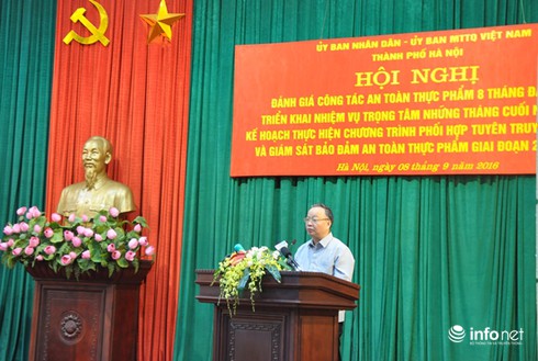 Phó Chủ tịch Hà Nội: Không thể ngồi đút chân gầm bàn để chỉ đạo về ATTP - ảnh 1