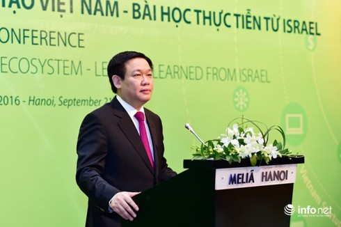 PTT Vương Đình Huệ: Hà Nội sẽ trở thành nơi thí điểm chính sách về khởi nghiệp - ảnh 1