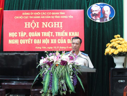 Học tập, quán triệt Nghị quyết Đại hội đại biểu toàn quốc lần thứ XII của Đảng - ảnh 1