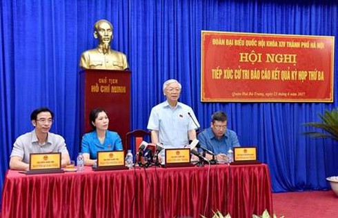 Tổng Bí thư: Nói hay là cần nhưng sau đó phải có chuyển biến trong hành động - ảnh 1