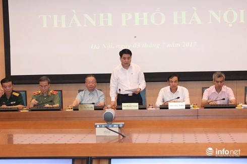 Chủ tịch Hà Nội báo cáo gì tại phiên họp Chính phủ thường kỳ? - ảnh 1