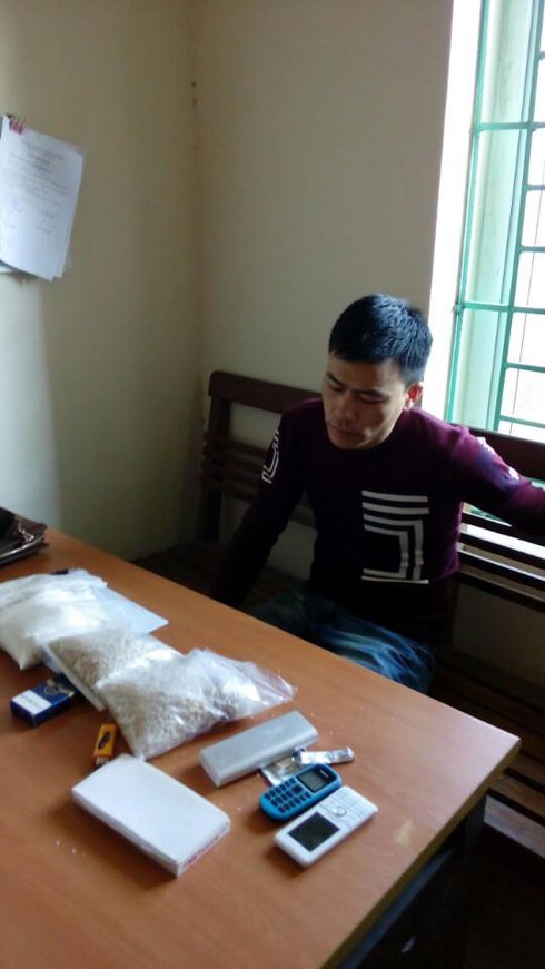 Xách 3 kg ma túy đi xe khách về Quảng Ninh - ảnh 1