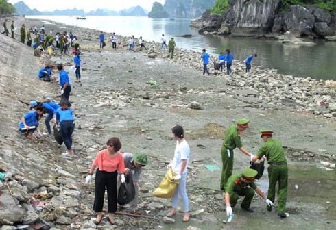 1000 đoàn viên thanh niên diễu hành nhân Tuần lễ Biển và hải đảo Việt Nam - ảnh 1
