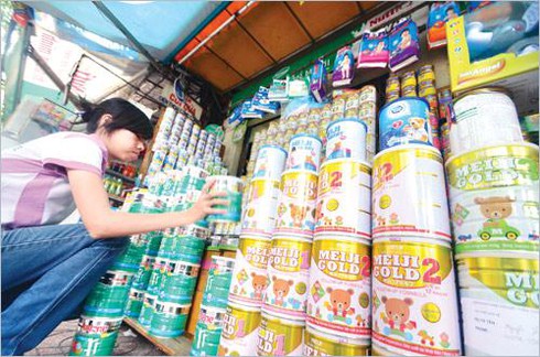 Sữa ngoại nhập lậu
