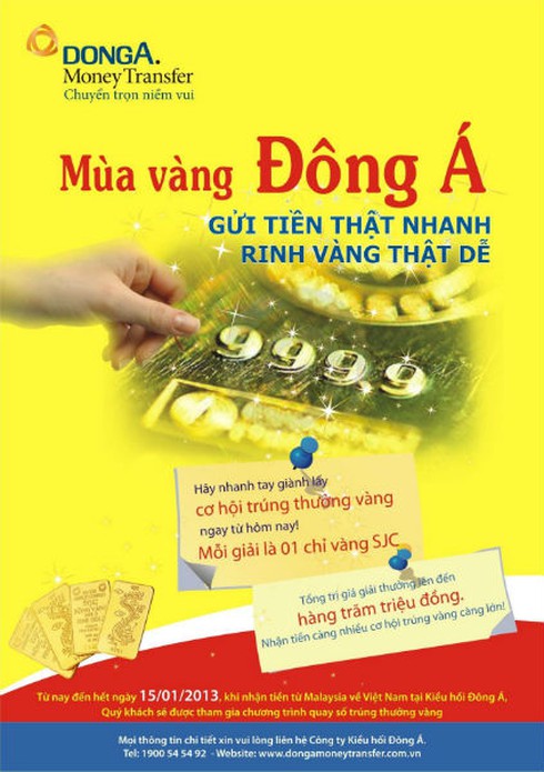 Ưu đãi cho khách hàng nhận kiều hối từ Malaysia - ảnh 1