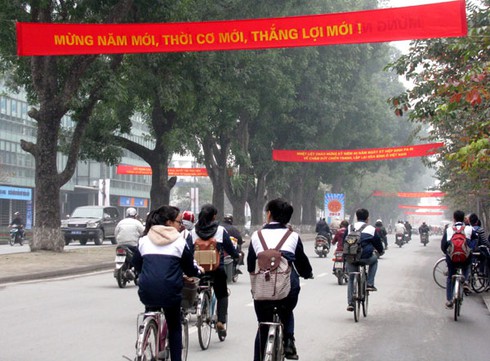 Hà Nội lung linh đón năm mới - ảnh 11