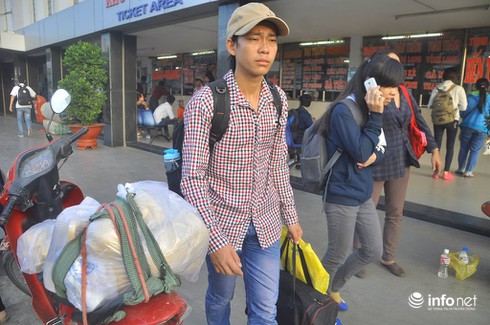 Chùm ảnh người dân thong thả về quê ăn Tết Dương lịch - ảnh 7