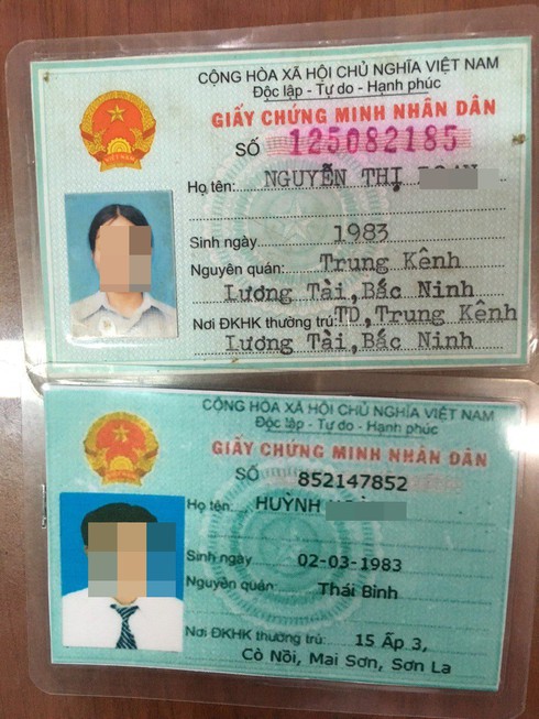 Nhiều hành khách đi tàu sử dụng CMND giả bị phát hiện - ảnh 1