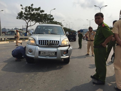 Công an thông tin về vụ ô tô