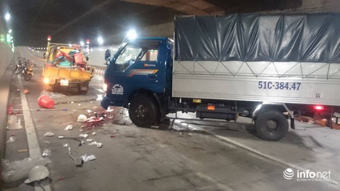 “Đây là vụ tai nạn đâm xe nghiêm trọng đầu tiên xảy ra tại hầm Thủ Thiêm” - ảnh 1