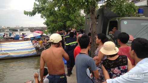 Nam thanh niên đuối nước trên kênh Tẻ - ảnh 1