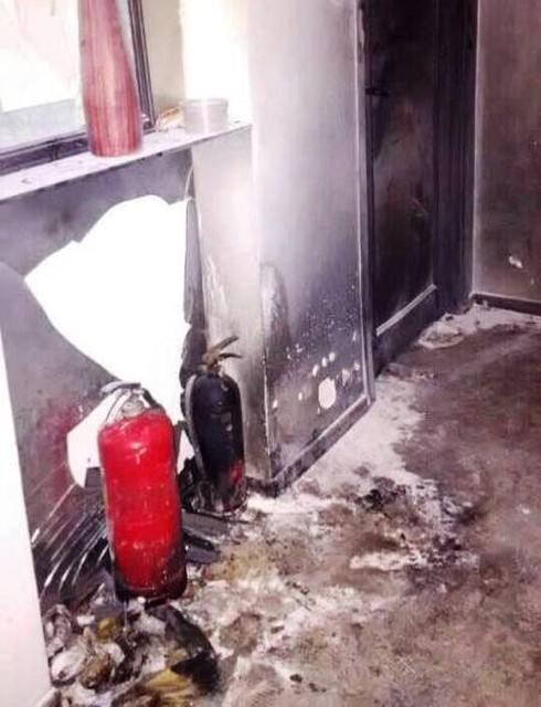 Tạm giữ người đàn ông tưới xăng các tầng, đốt khách sạn - ảnh 2