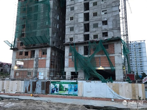 Tp.HCM: Sập giàn giáo công trình, 2 người thương vong - ảnh 1