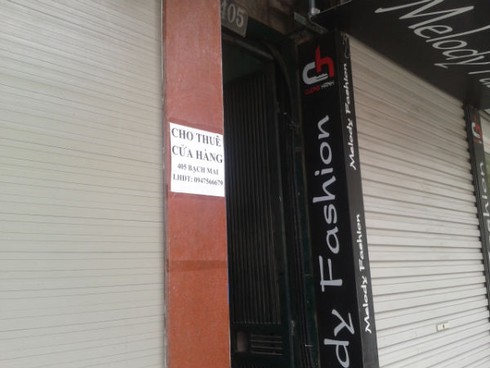 Xuống nước giảm giá, nhà mặt phố vẫn ế khách thuê - ảnh 1