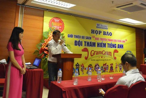 Ra mắt bộ sách 'Đội thám hiểm tiếng Anh Gram Gram' - ảnh 2