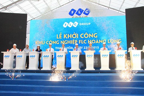 Khởi công Khu công nghiệp FLC Hoàng Long - ảnh 1