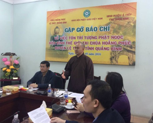Lần thứ hai Phật Ngọc hòa bình thế giới đến Việt Nam - ảnh 1