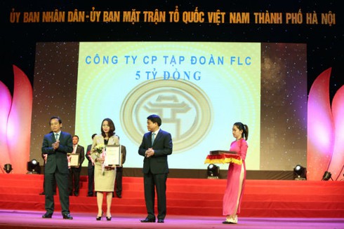 Tập đoàn FLC chung tay cùng tháng cao điểm “Vì người nghèo” năm 2016 - ảnh 2