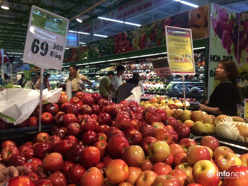 Bán trái cây nhập khẩu rẻ bèo, siêu thị lớn có