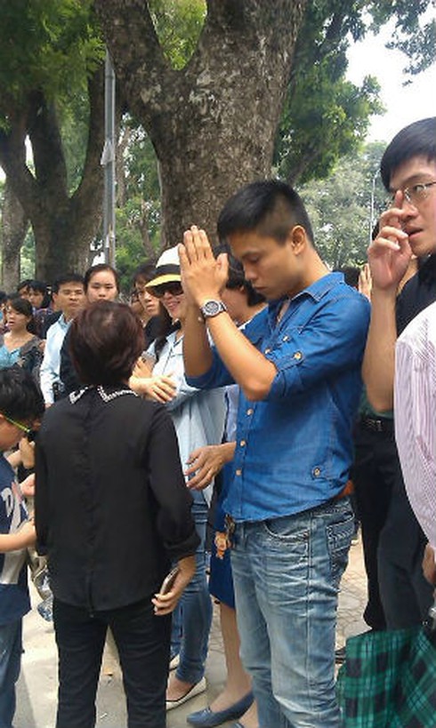 Thông trưa viếng Đại tướng Võ Nguyên Giáp tại 30 Hoàng Diệu - ảnh 6