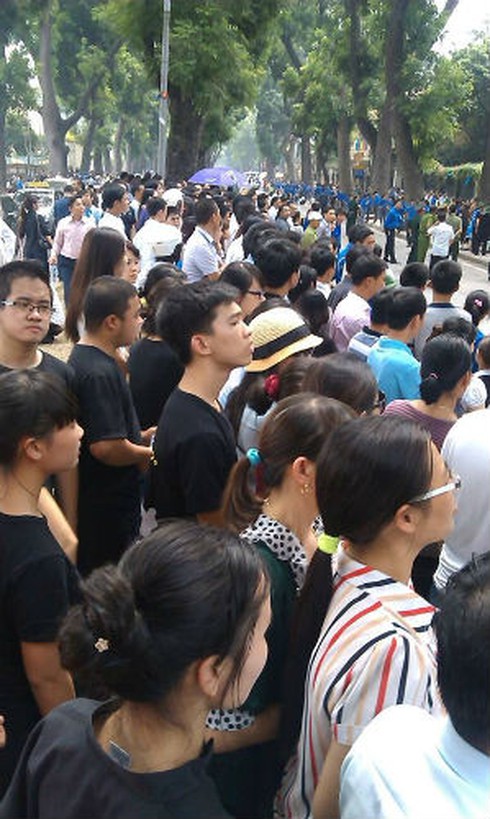 Thông trưa viếng Đại tướng Võ Nguyên Giáp tại 30 Hoàng Diệu - ảnh 4