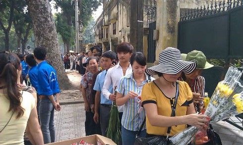 Thông trưa viếng Đại tướng Võ Nguyên Giáp tại 30 Hoàng Diệu - ảnh 2